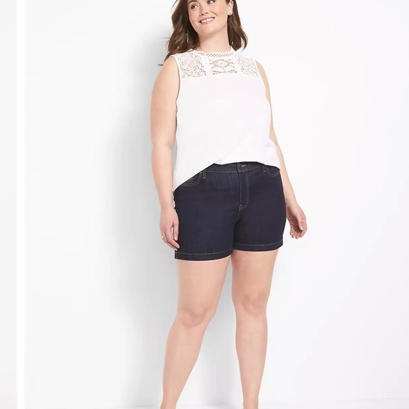 Brand New Lane Bryant Jean Shorts - Picture 1 of 9